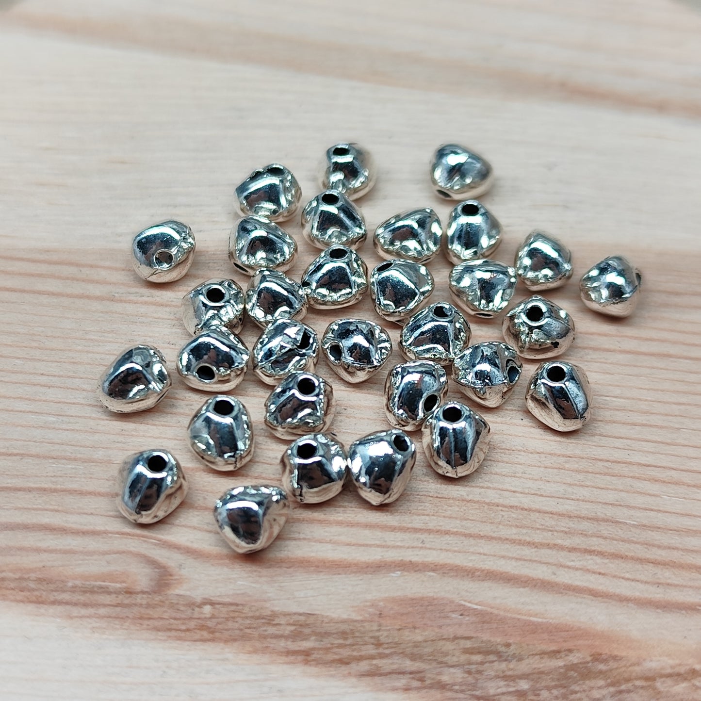 Perles irrégulières - 5 mm - lot de 30