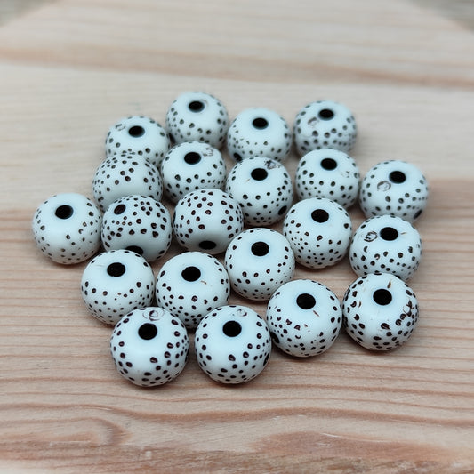 Perles Bodhi – perles naturelles 8 mm – lot de 20