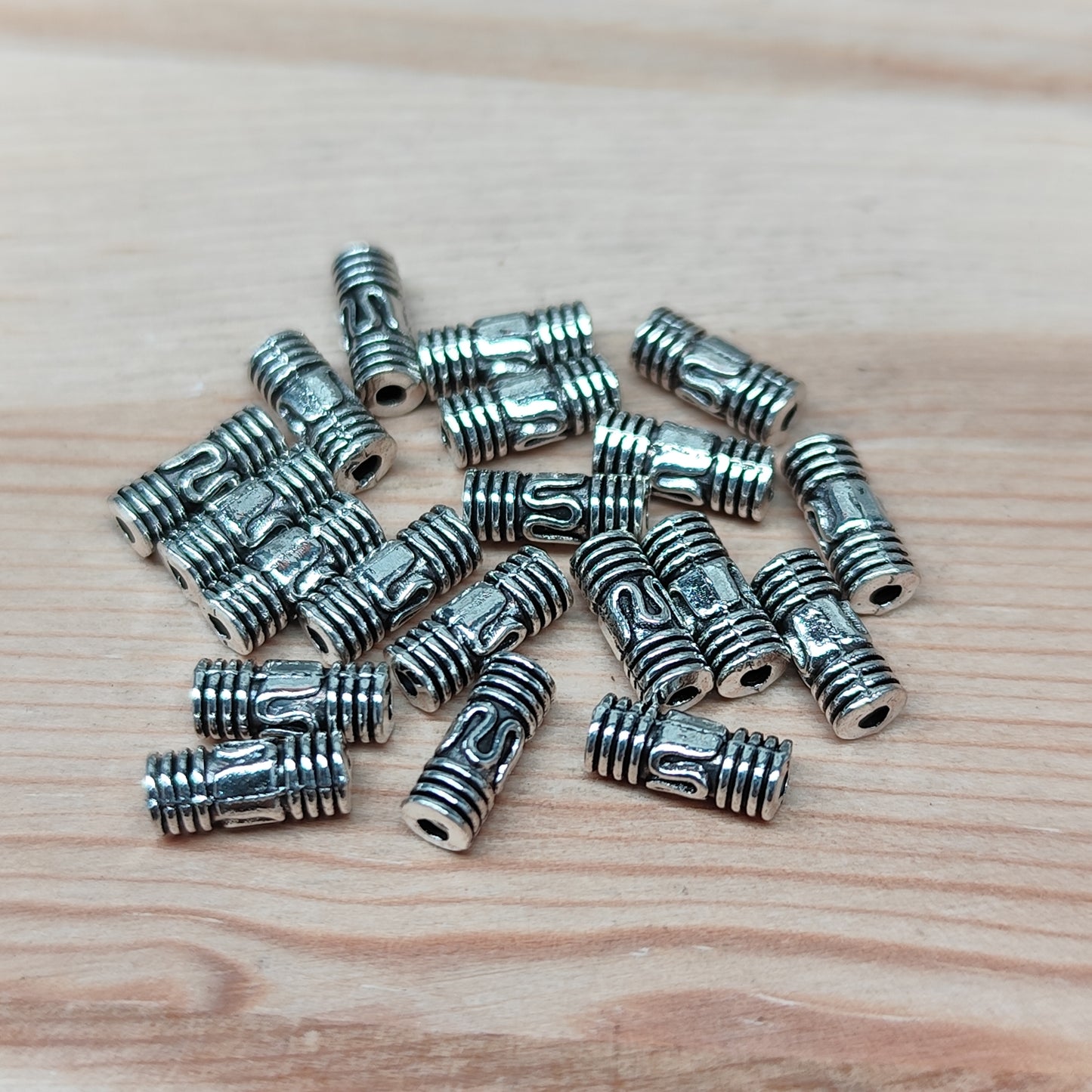 Perle tube - 3,5 mm - lot de 20