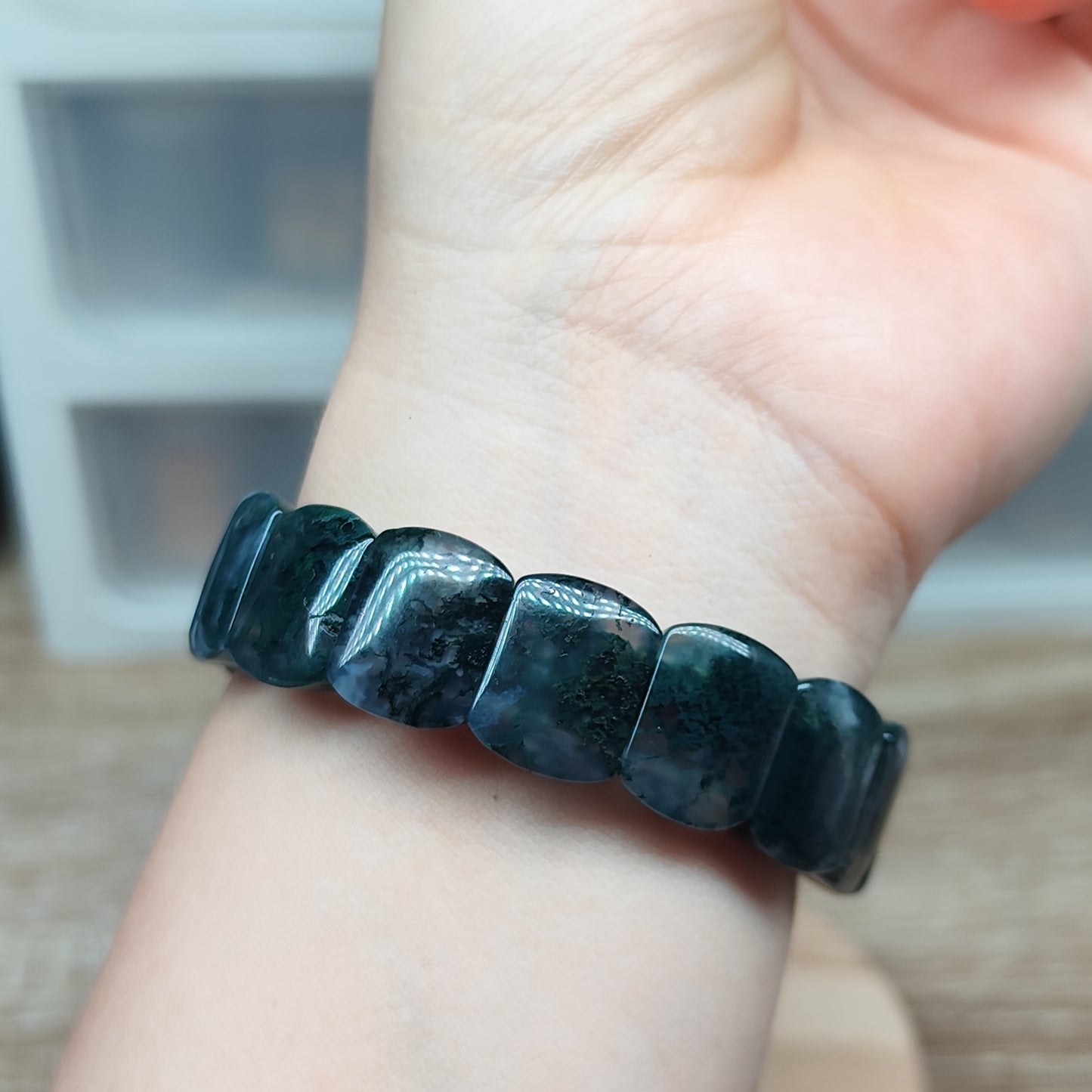 Agate mousse 16,5 cm