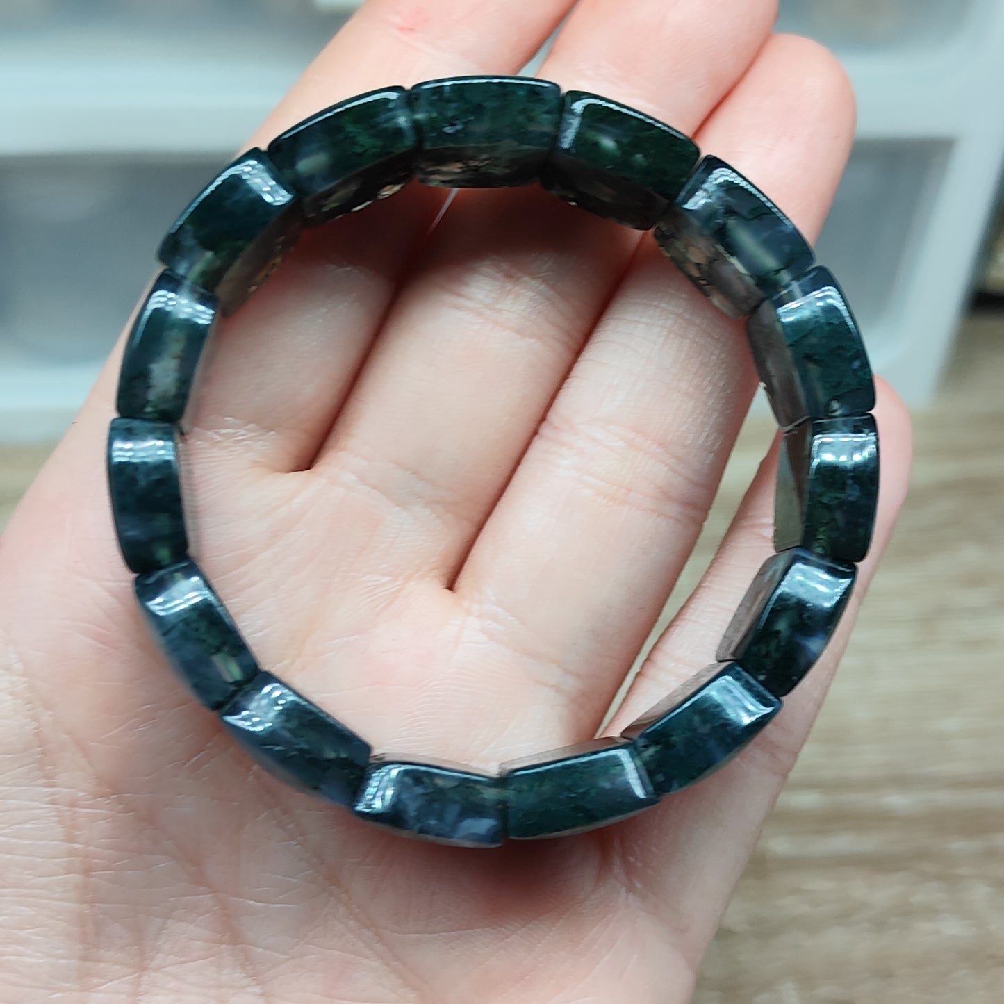 Agate mousse 16,5 cm